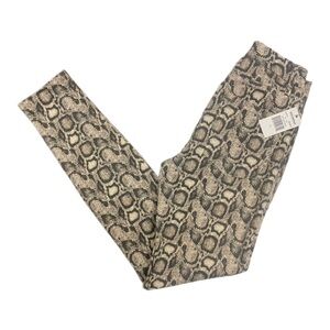 Good American Good Legs Python Print Jeans